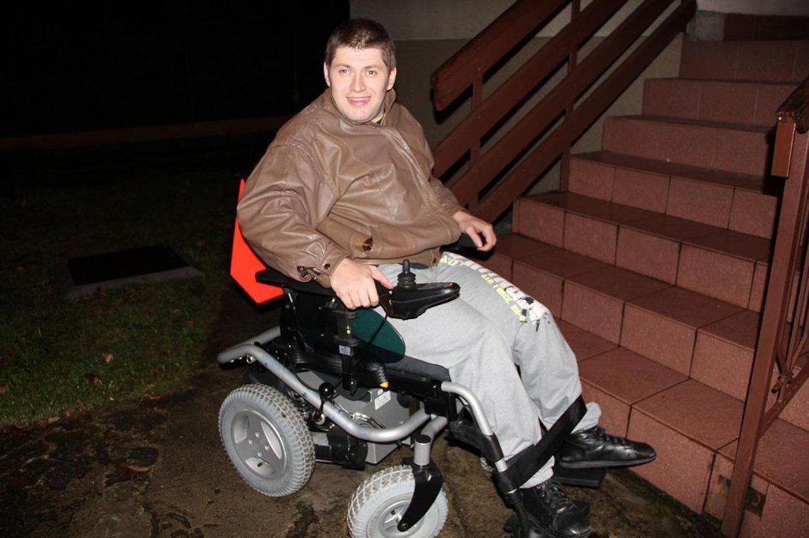 Marzenie Michała spełnione dzięki plastikowym nakrętkom