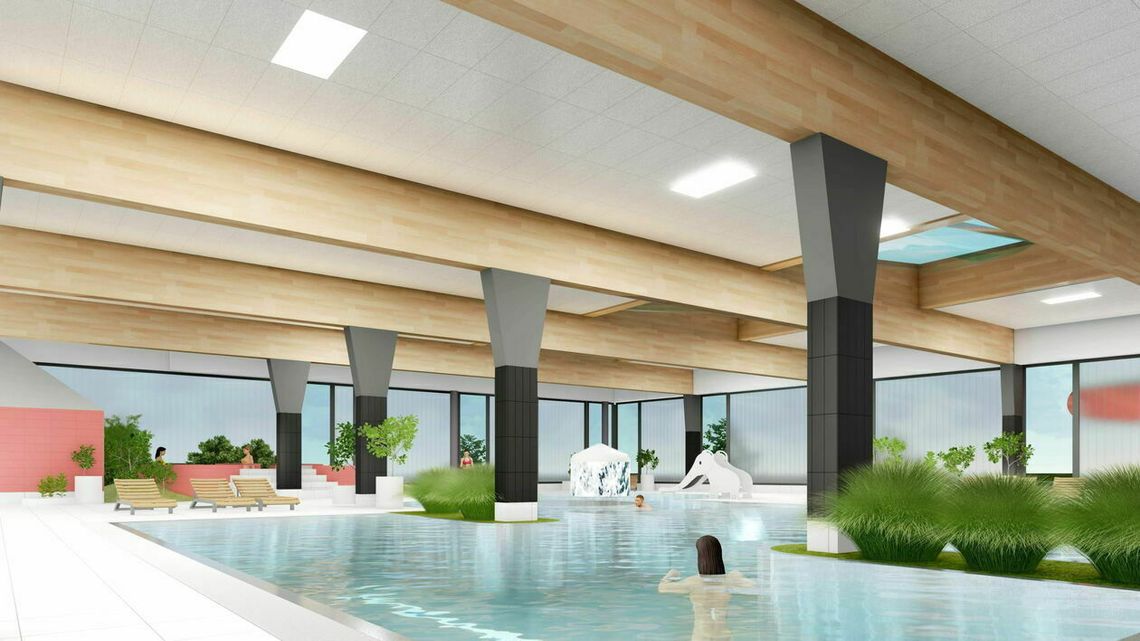 Masaże, jacuzzi, sztuczna rzeka. Tak się zmieni stary basen w Biłgoraju. Za 62 mln złotych