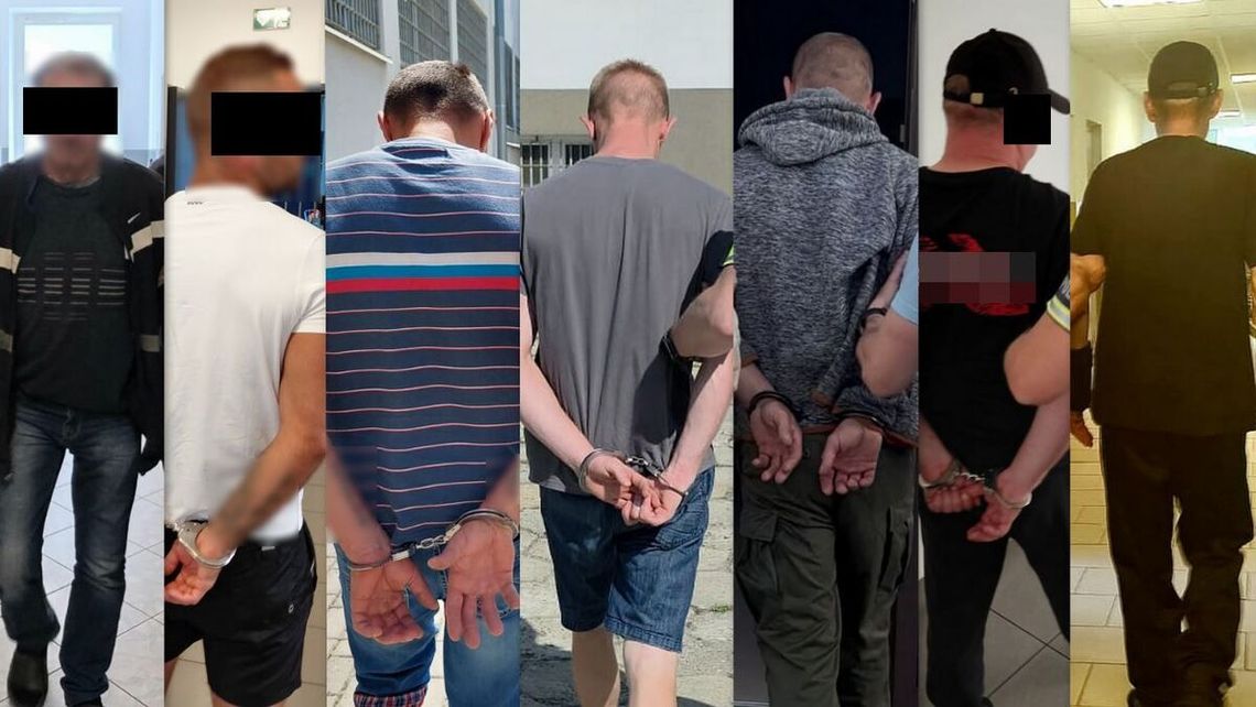 Masowe zatrzymania poszukiwanych. Wpadło 118 osób Masowe zatrzymania poszukiwanych. Wpadło 118 osób