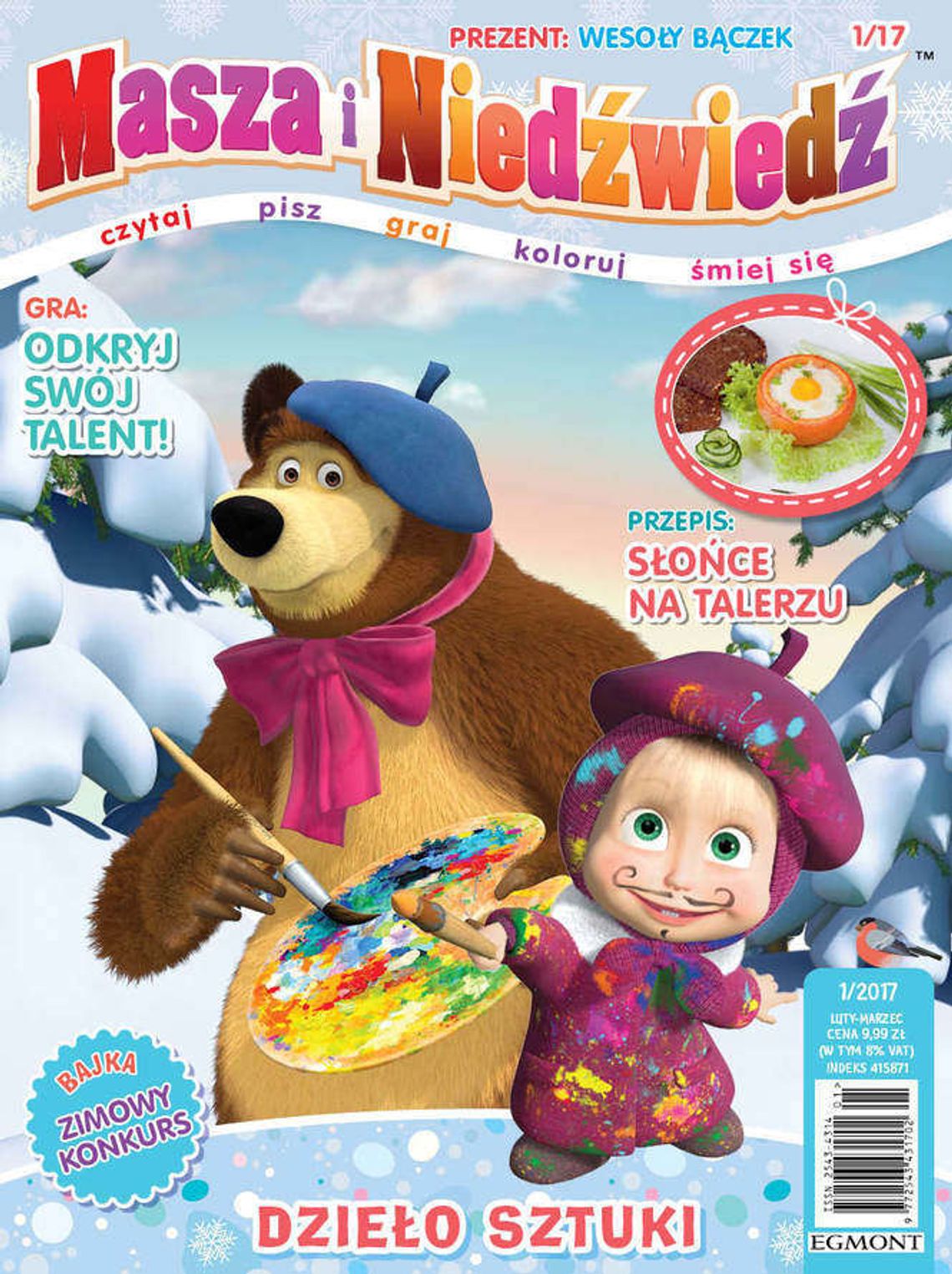 „Masza i Niedźwiedź”. Od serialu do czasopisma