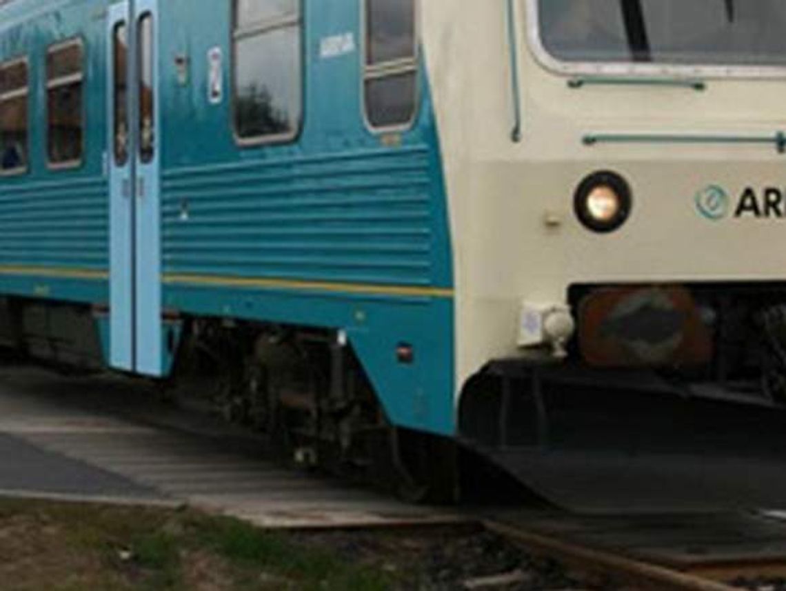 Maszynista w ostatniej chwili zatrzymał pociąg 
