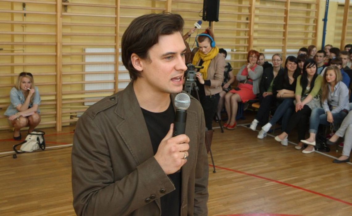 Mateusz Damięcki w Lublinie o Syberii Mateusz Damięcki w Lublinie o Syberii