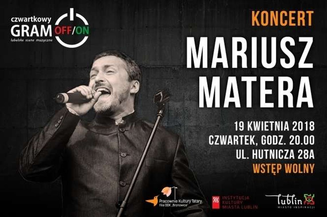 Mateusz Matera w Pracowniach Kultury Tatary