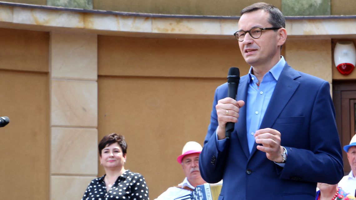 Mateusz Morawiecki w Puławach: Platforma podwyższała podatki. My je obniżamy Mateusz Morawiecki w Puławach: Platforma podwyższała podatki. My je obniżamy