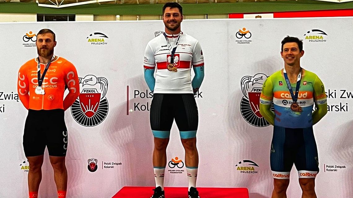 Mateusz Rudyk mistrzem Polski w sprincie, cztery medale w Pruszkowie