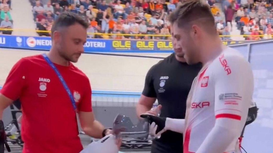 Mateusz Rudyk został wicemistrzem Europy w sprincie indywidualnym