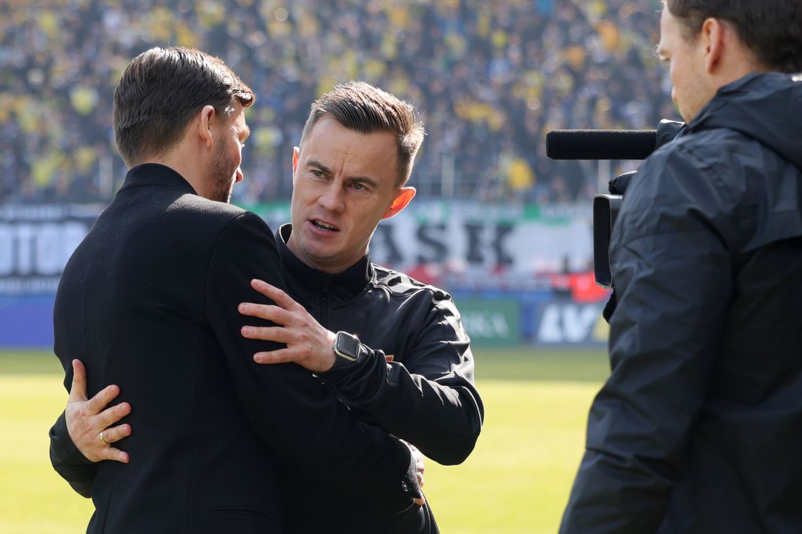 Mateusz Stolarski po meczu Motor - Górnik: Nie jesteśmy szczęśliwi z punktu, ale go szanujemy