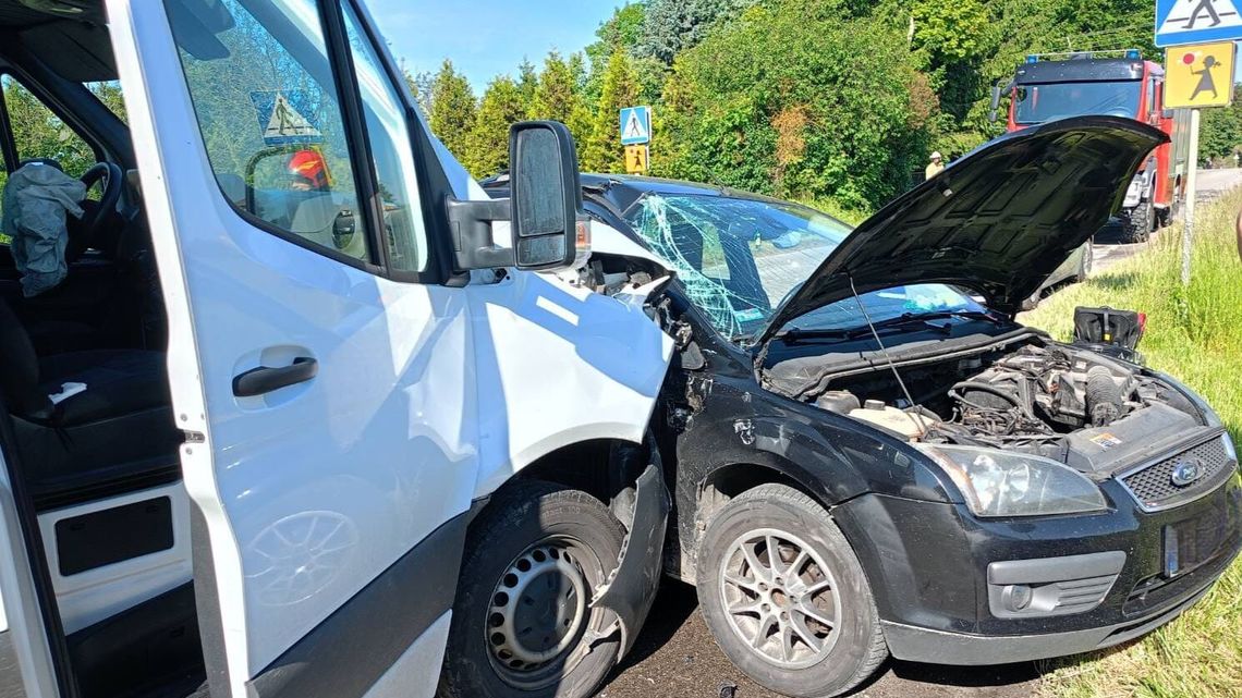 Matka i córka w szpitalu. Groźny wypadek wydarzył się nad ranem