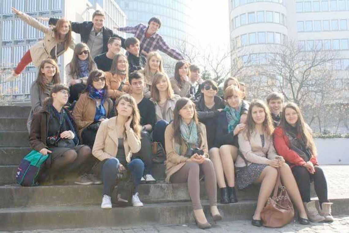 Maturzyści z Biskupiaka w Brukseli