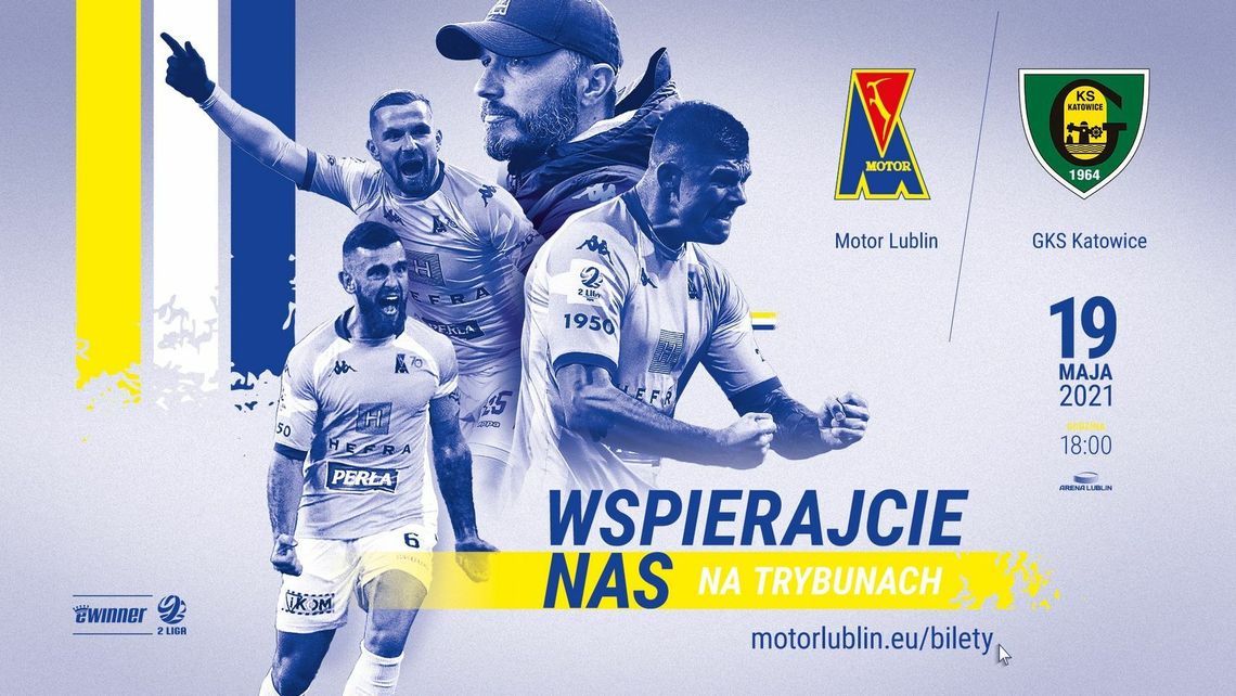 Mecz Motor Lublin – GKS Katowice kibice obejrzą już z trybun! Dzisiaj rusza sprzedaż biletów Mecz Motor Lublin – GKS Katowice kibice obejrzą już z trybun! Dzisiaj rusza sprzedaż biletów