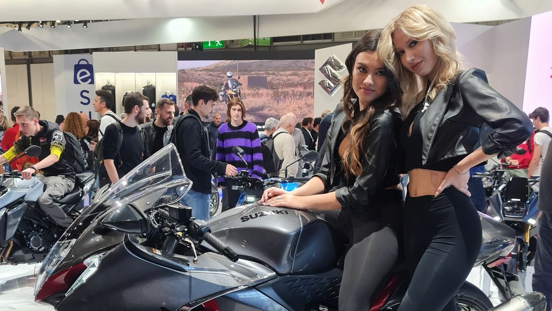 Mediolańska wystawa motocyklowa 2022. Suzuki, Honda i Kawasaki z „Top Gun”. Zdjęcia