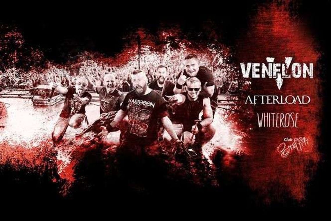 Metalowy koncert w Graffiti: Venflon, Afterload i Whiterose