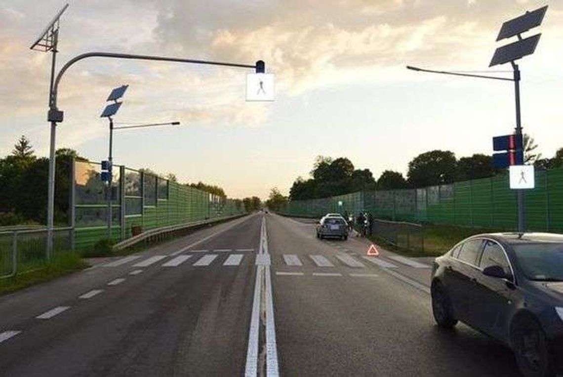 Mężczyzna potrącony na przejściu dla pieszych. Zmarł w szpitalu