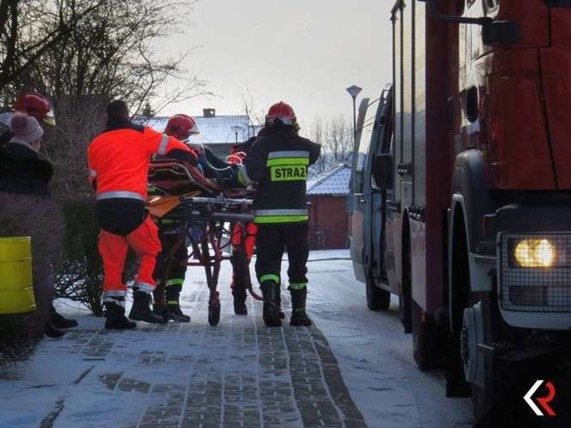 Mężczyzna stracił przytomność w łazience. Tam był piecyk gazowy