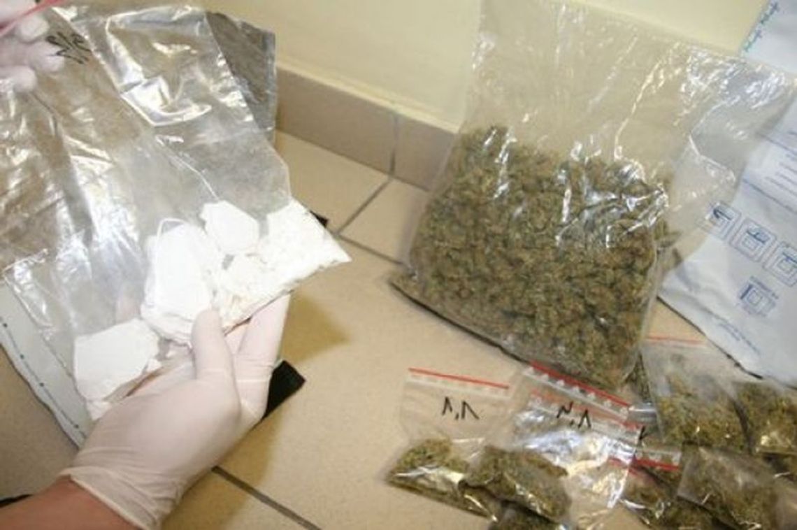 Miał pół kilograma kokainy i marihuany