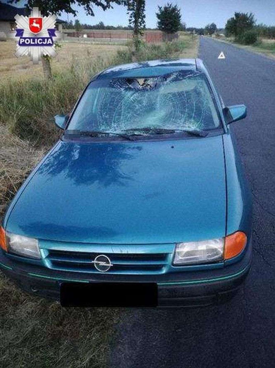 Miał prawo jazdy od trzech miesięcy. Potrącił rowerzystę