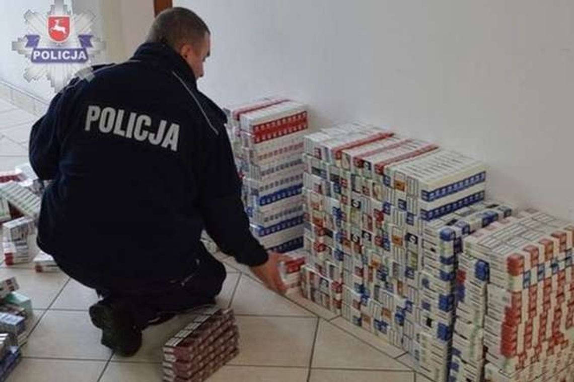 Miał w aucie 1700 paczek nielegalnych papierosów