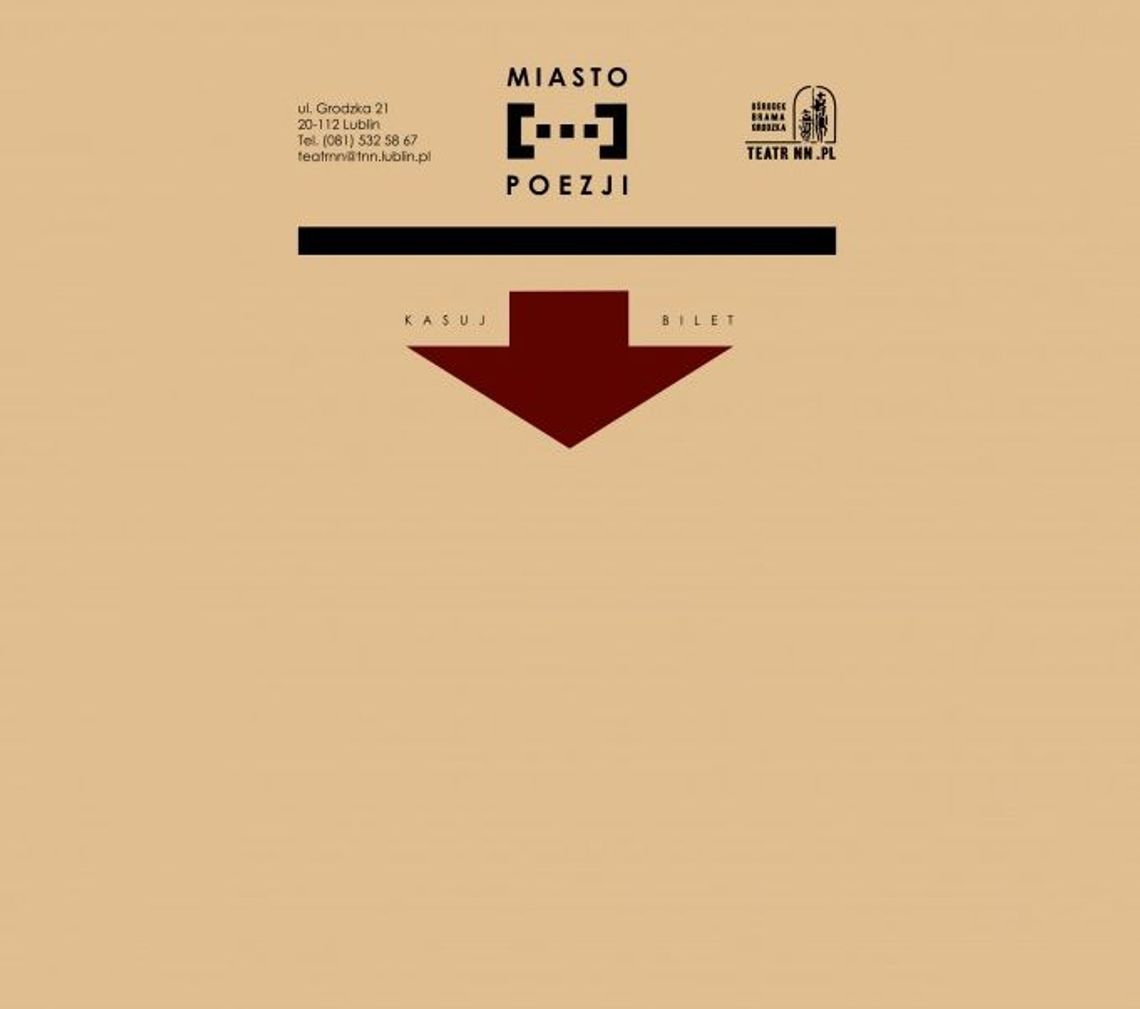 Miasto Poezji - dzień czwarty (program)