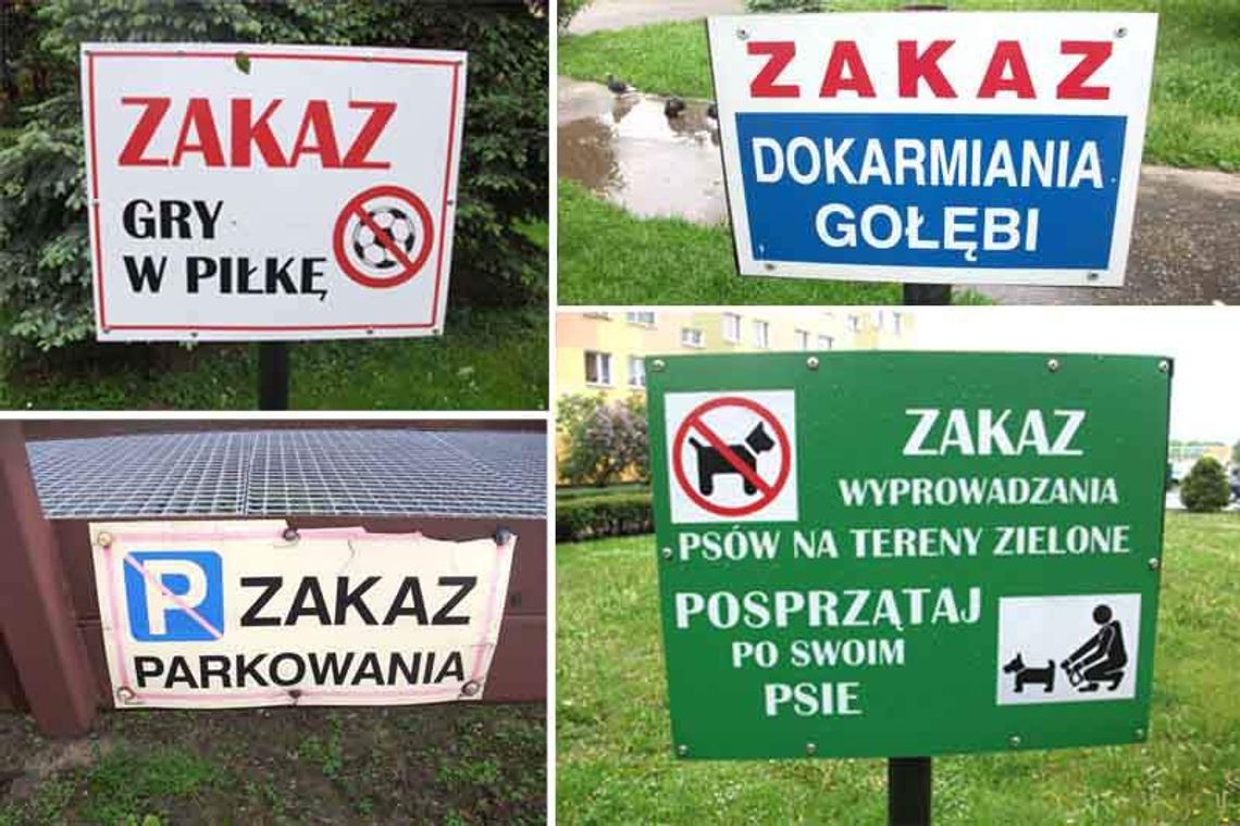 Miasto tonie w zakazach. A może wprowadzić zakaz zakazywania?