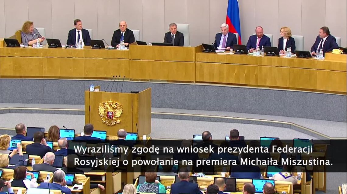 Michaił Miszustin zostanie premierem Rosji. Duma Państwowa wyraziła zgodę