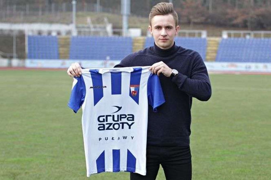 Michał Kobiałka oficjalnie w Wiśle Puławy