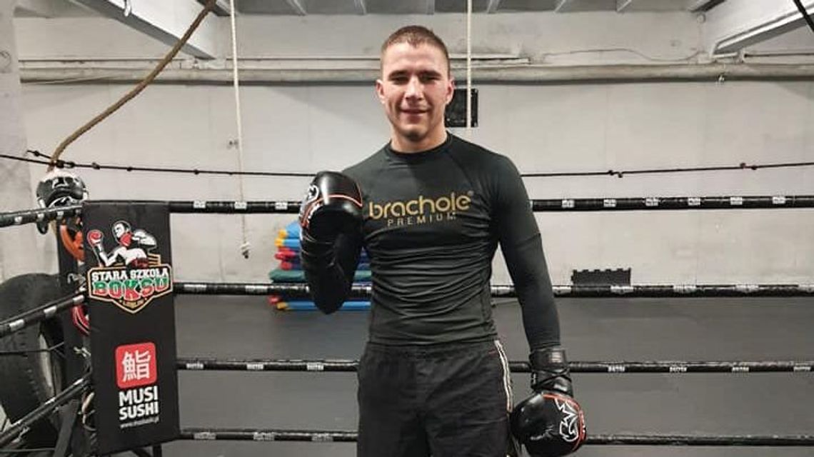 Michał Soczyński  zwycięski podczas gali Dzierżoniów Boxing Night