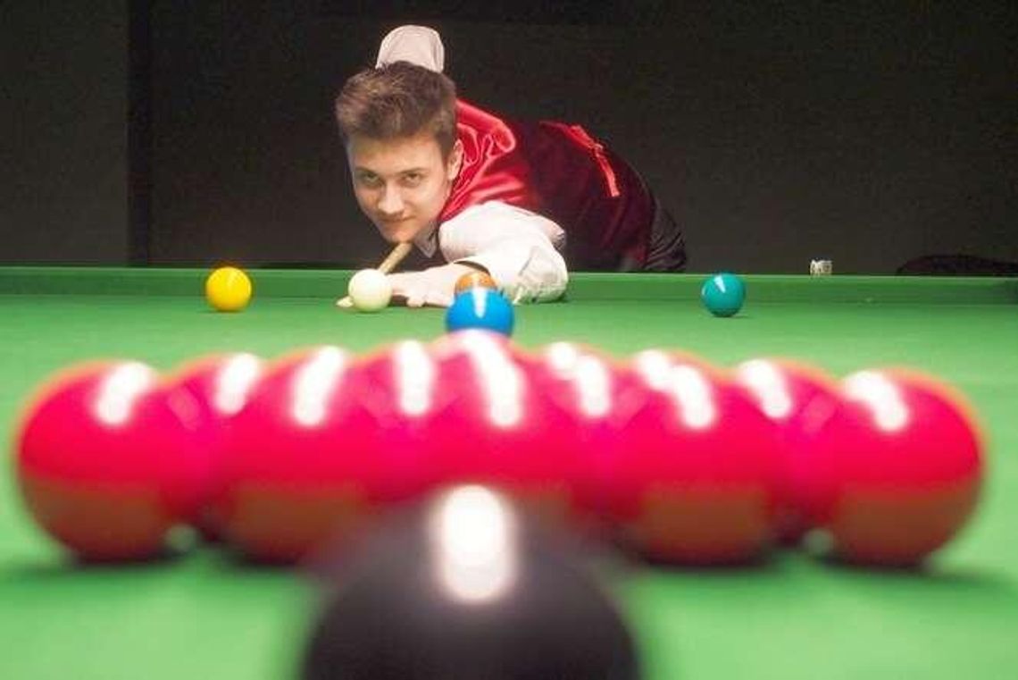 Michał z Lublina ma 18 lat i cel: awans do czołówki snookerzystów na świecie Michał z Lublina ma 18 lat i cel: awans do czołówki snookerzystów na świecie