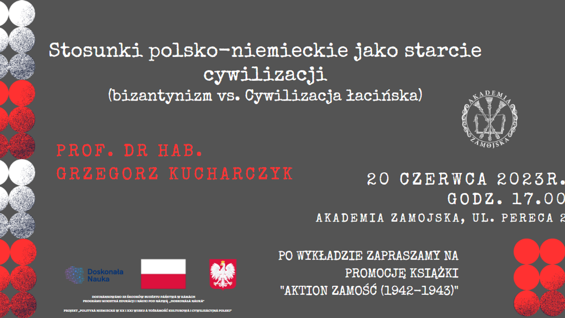 Między Polakami a Niemcami. Wykład i promocja książki Między Polakami a Niemcami. Wykład i promocja książki