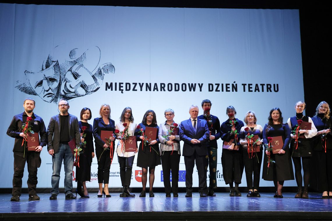 Międzynarodowy Dzień Teatru w Lublinie. Uhonorowano ludzi sceny Międzynarodowy Dzień Teatru w Lublinie. Uhonorowano ludzi sceny