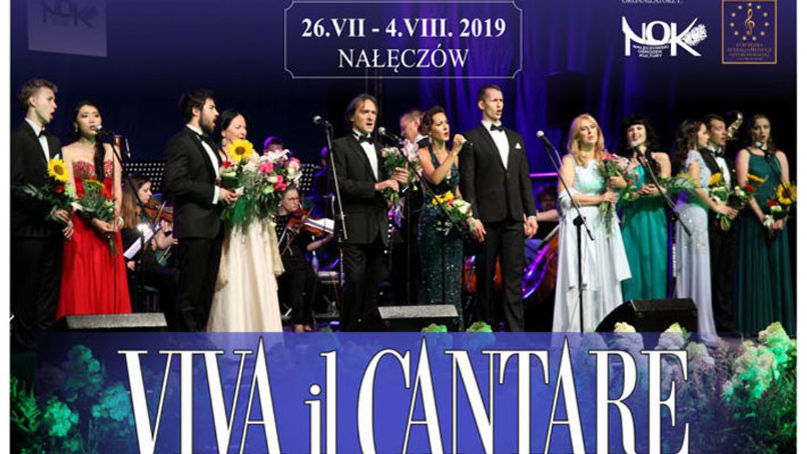 Międzynarodowy Festiwal i Kurs Sztuki Wokalnej "Viva il Cantare" w Nałęczowie