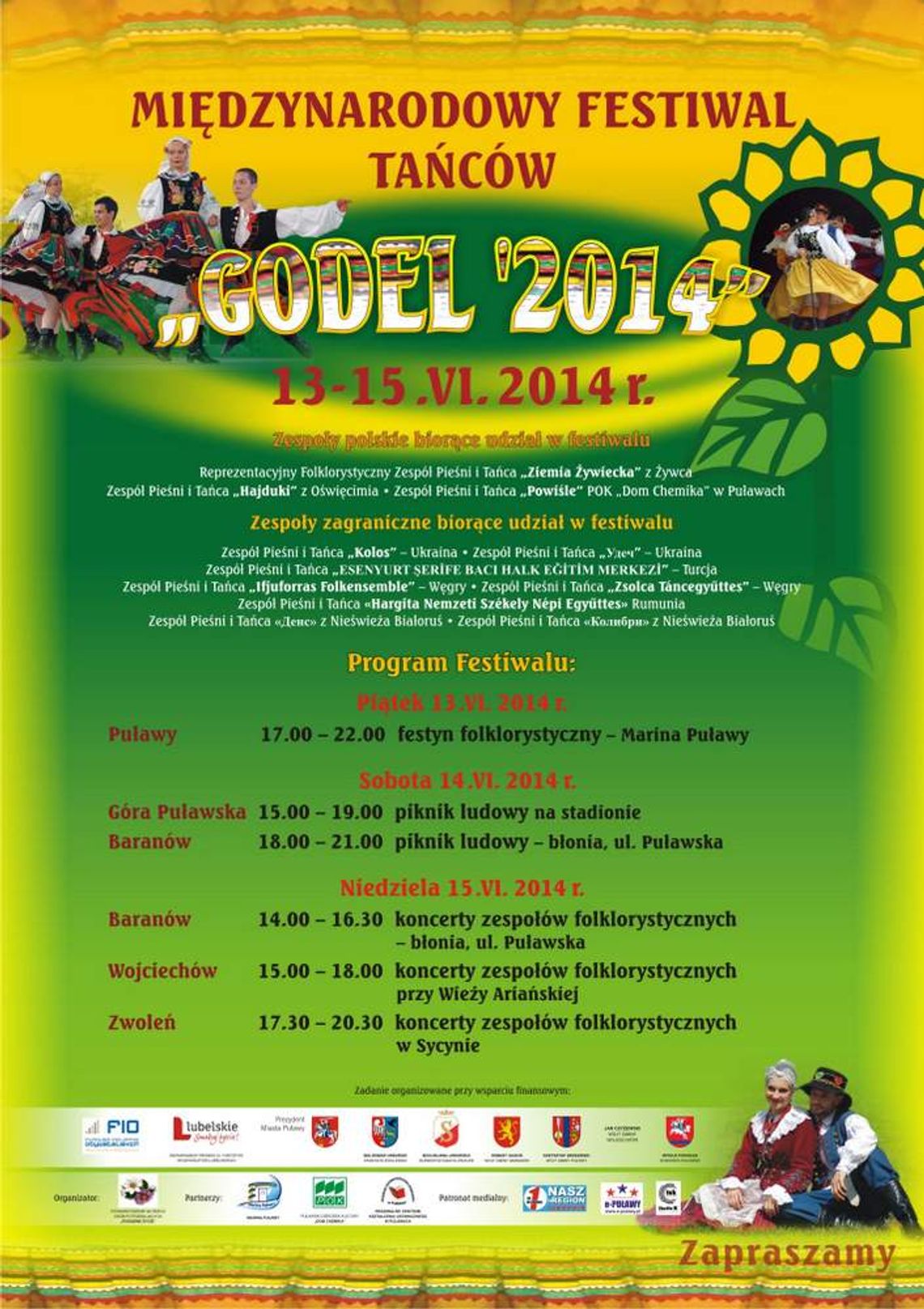 Międzynarodowy Festiwal Tańców Godel 2014