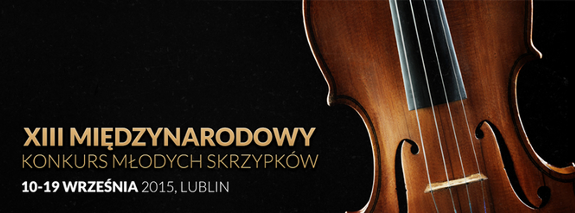 Międzynarodowy Konkurs Młodych Skrzypków w Lublinie. Koncert laureatów