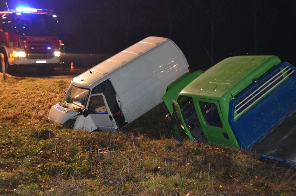Międzyrzec Podlaski: Zderzenie fiata z volkswagenem. Jedna osoba w szpitalu