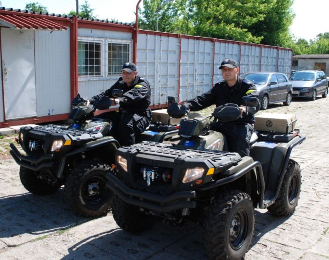 Międzyrzeccy policjanci na quadach