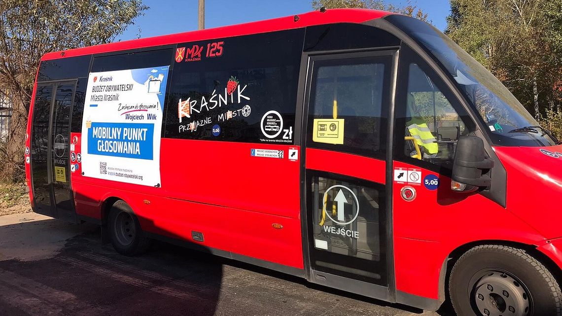 Mieszkańcy Kraśnika mogą głosować nawet w busie. Lista projektów
