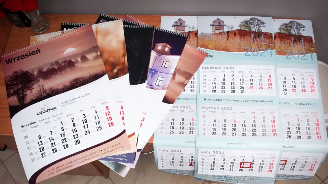 Mieszkańcy Łęcznej dostaną bezpłatne kalendarze Mieszkańcy Łęcznej dostaną bezpłatne kalendarze