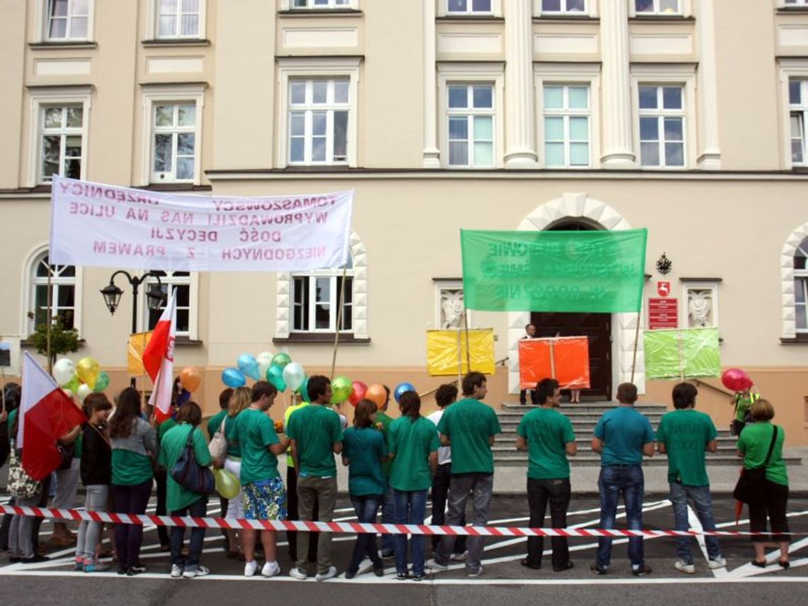 Mieszkańcy Rogóźna pikietowali w Lublinie (wideo)
