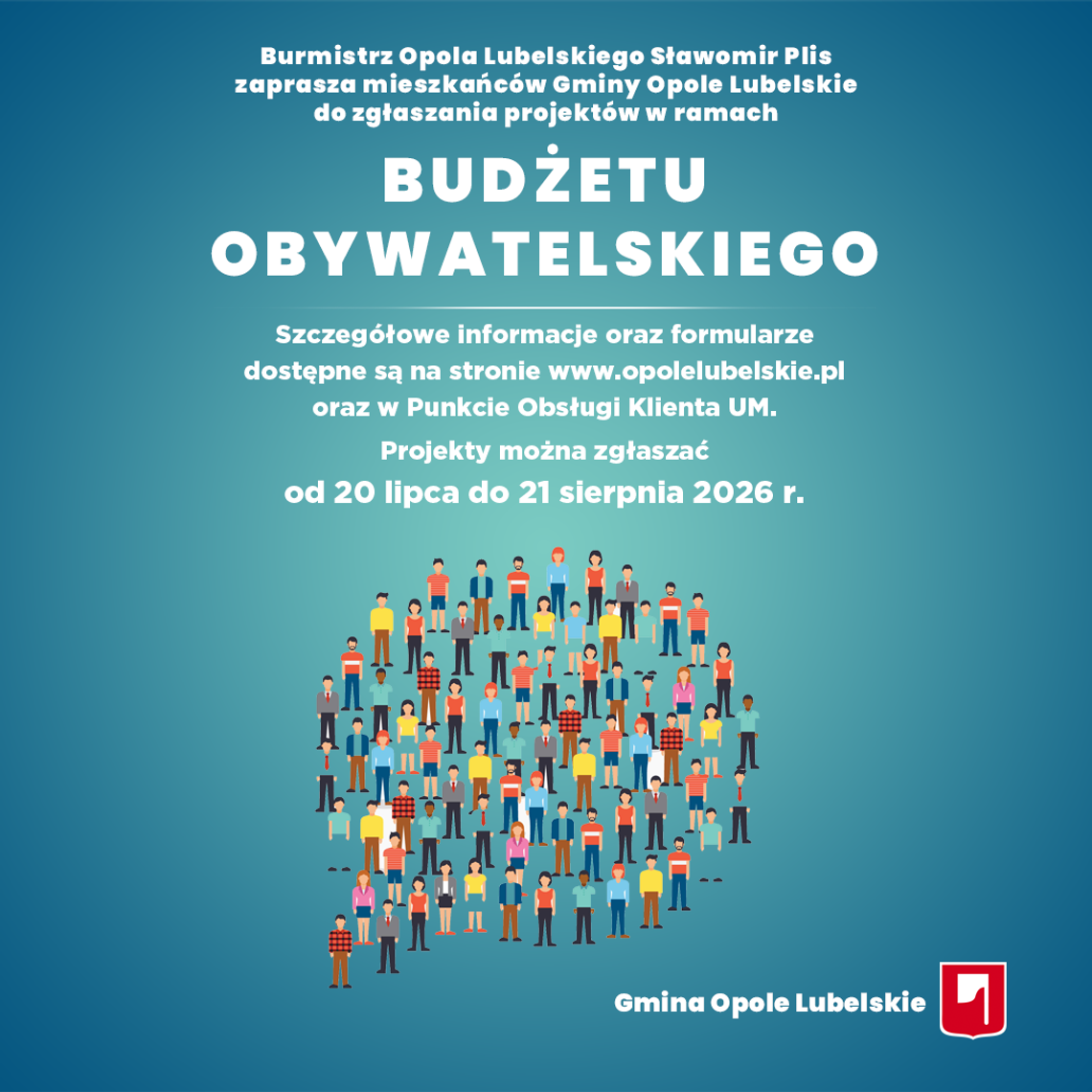 Mieszkańcy zdecydują o wydatkach. Rusza Budżet Obywatelski Gminy Opole Lubelskie 2027 Mieszkańcy zdecydują o wydatkach. Rusza Budżet Obywatelski Gminy Opole Lubelskie 2027