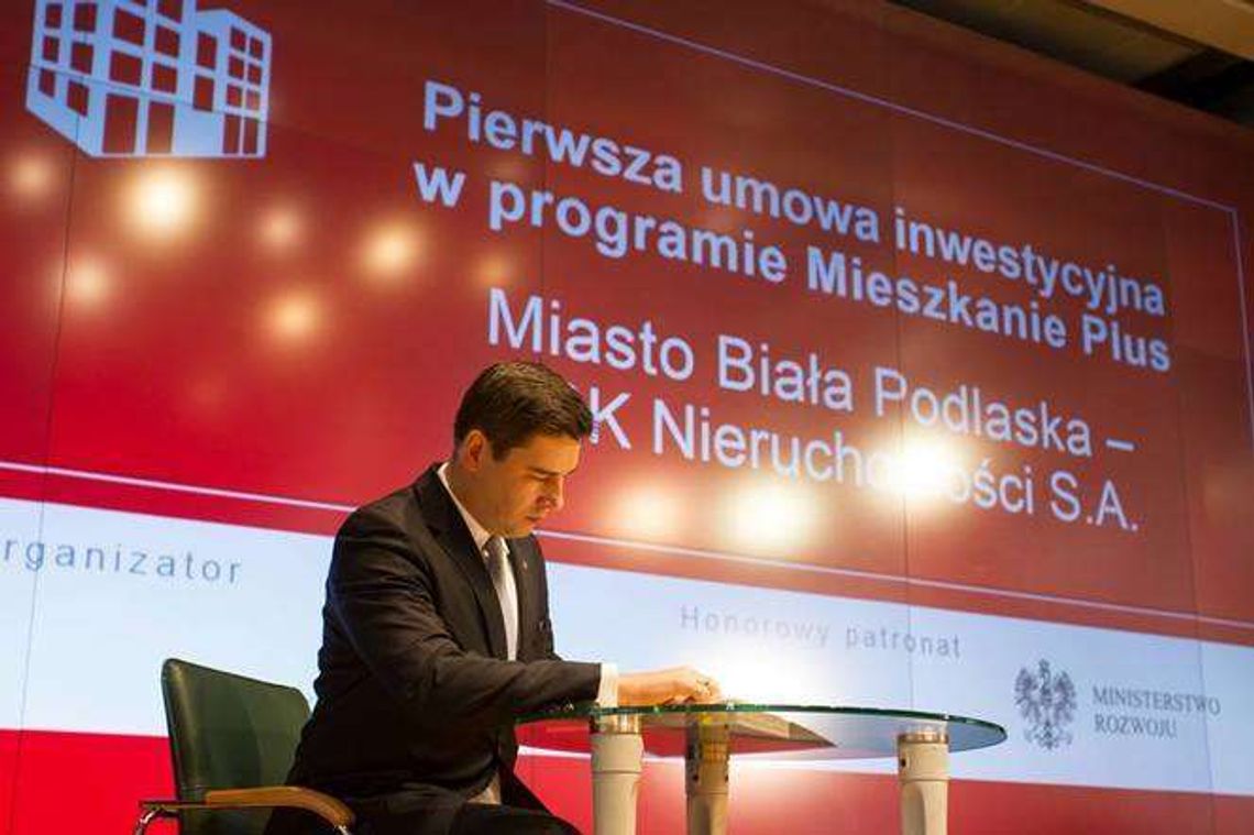 Mieszkanie Plus. Podpisano pierwszą w Polsce umowę inwestycyjną 