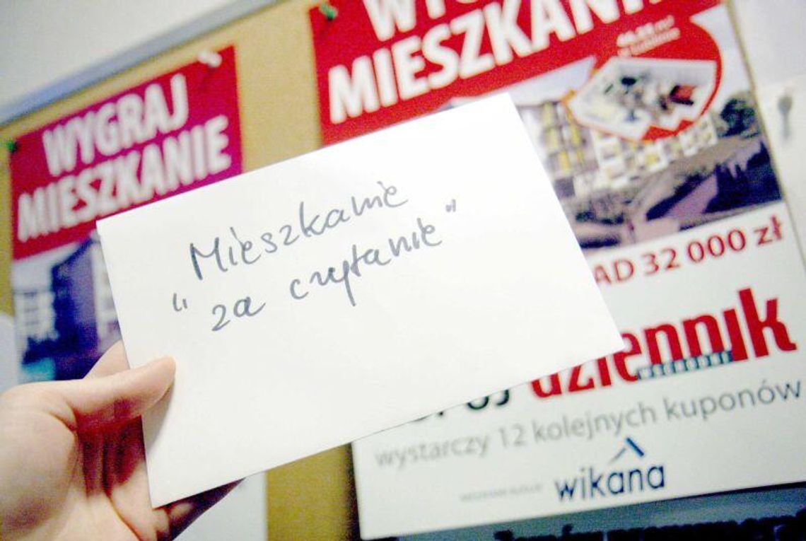 Mieszkanie za czytanie: Czas na pierwsze losowanie!