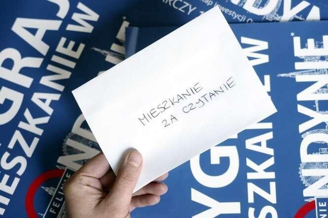 Mieszkanie za czytanie: Sobotni Joker ratuje zapominalskich