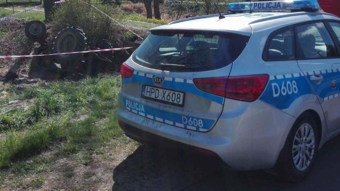 Mieszkaniec Poniatowej przygnieciony przez traktor Mieszkaniec Poniatowej przygnieciony przez traktor