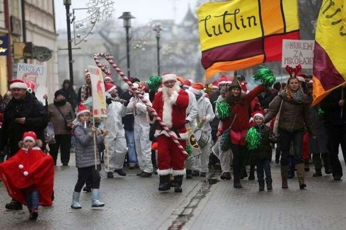 "Mikołaj na prezydenta". Kolorowa parada w Lublinie (zdjęcia)