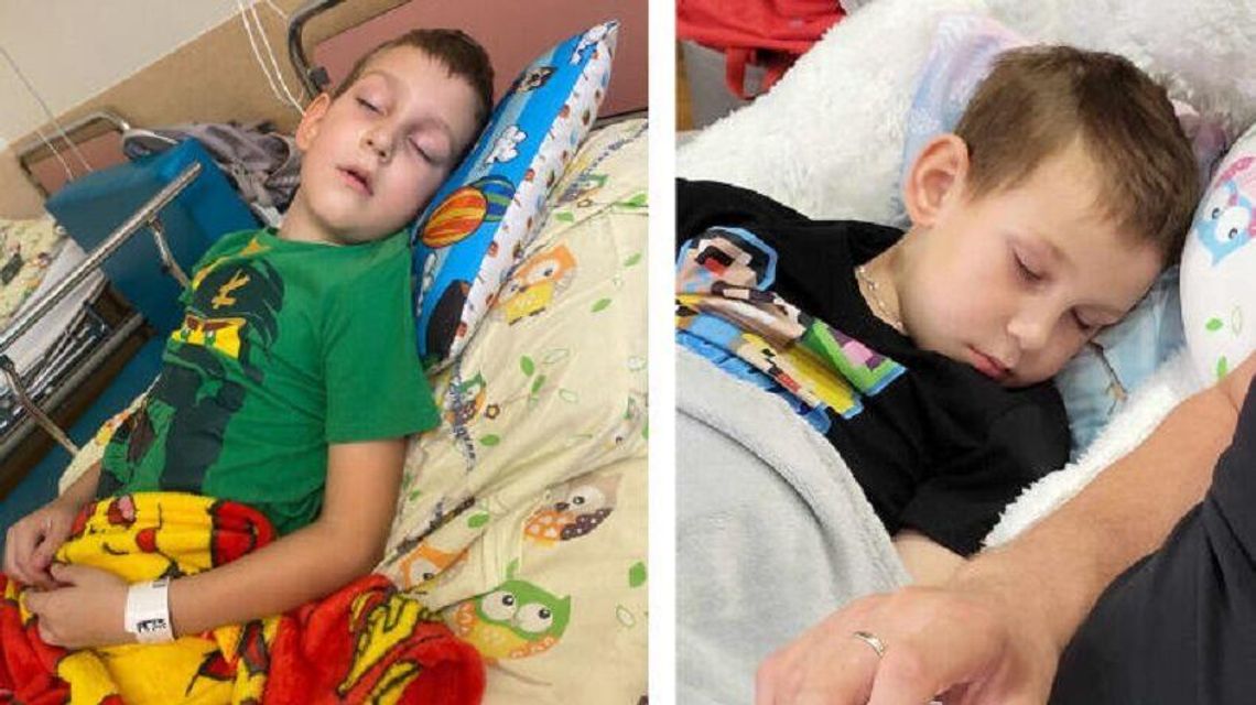 Mikołaj to mały wojownik. Walczy z poważnym nowotworem