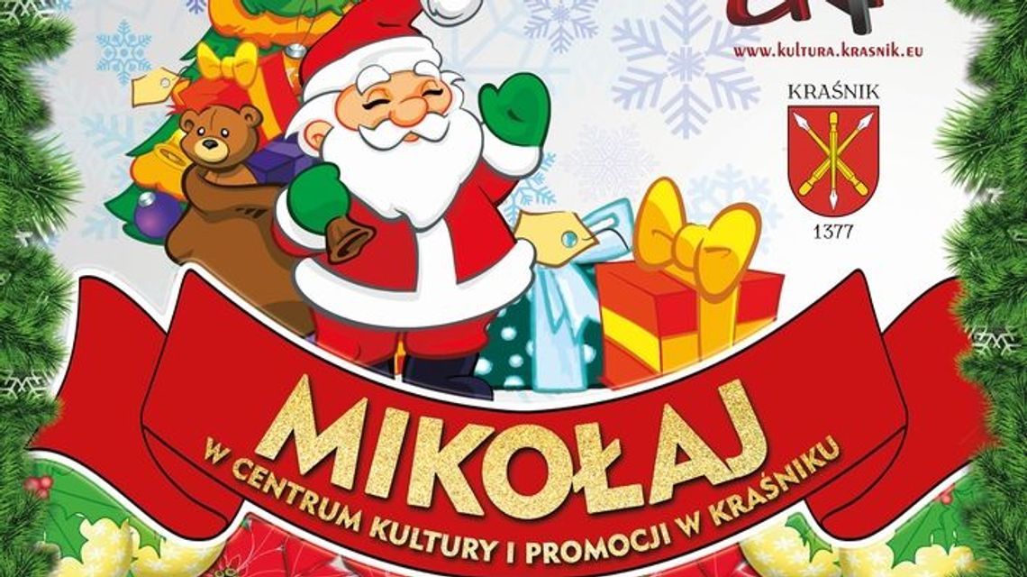 Mikołaj w CKiP w Kraśniku