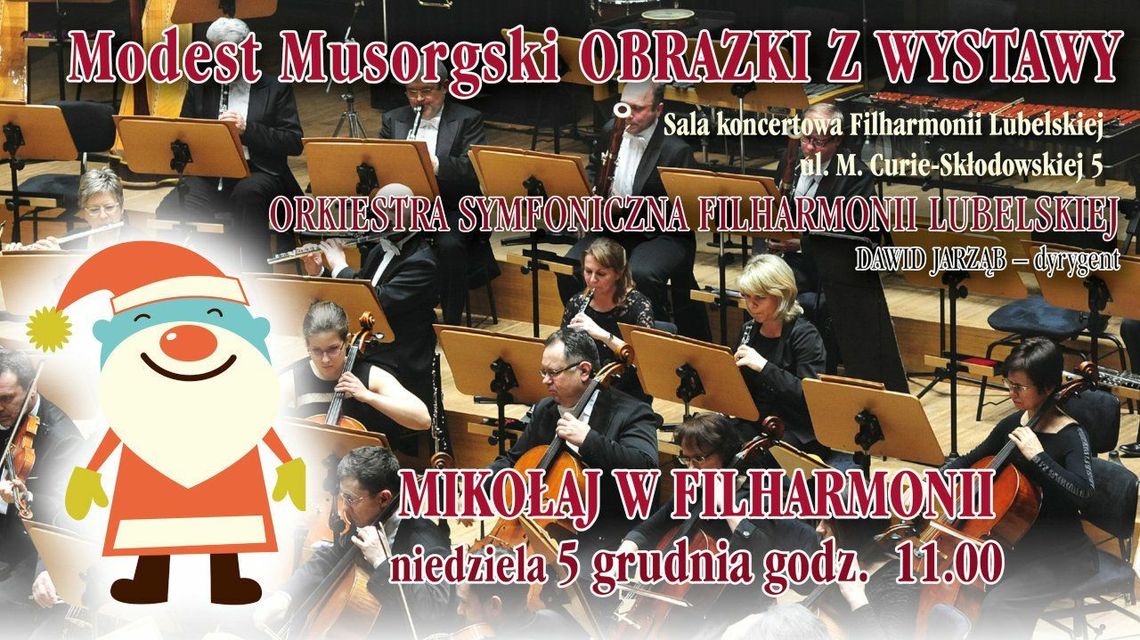 Mikołaj w Filharmonii. Niedzielny Poranek Muzyczny