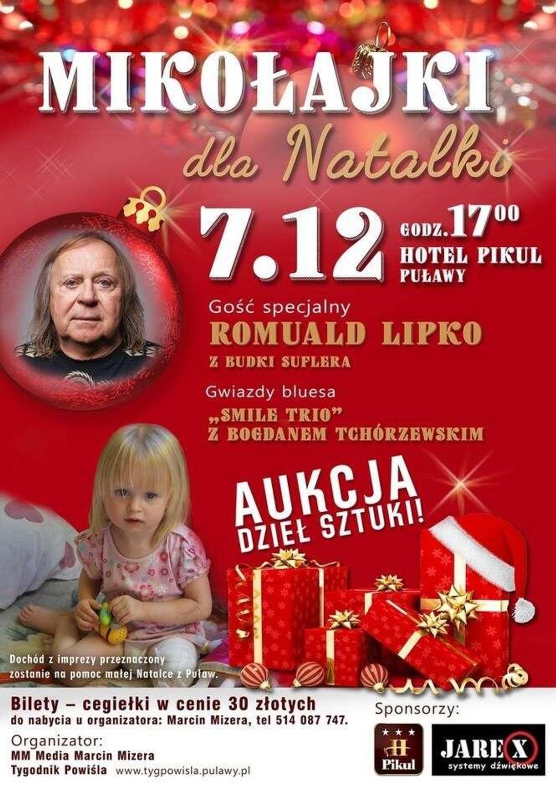 Mikołajki dla Natalki. Impreza charytatywna w Puławach