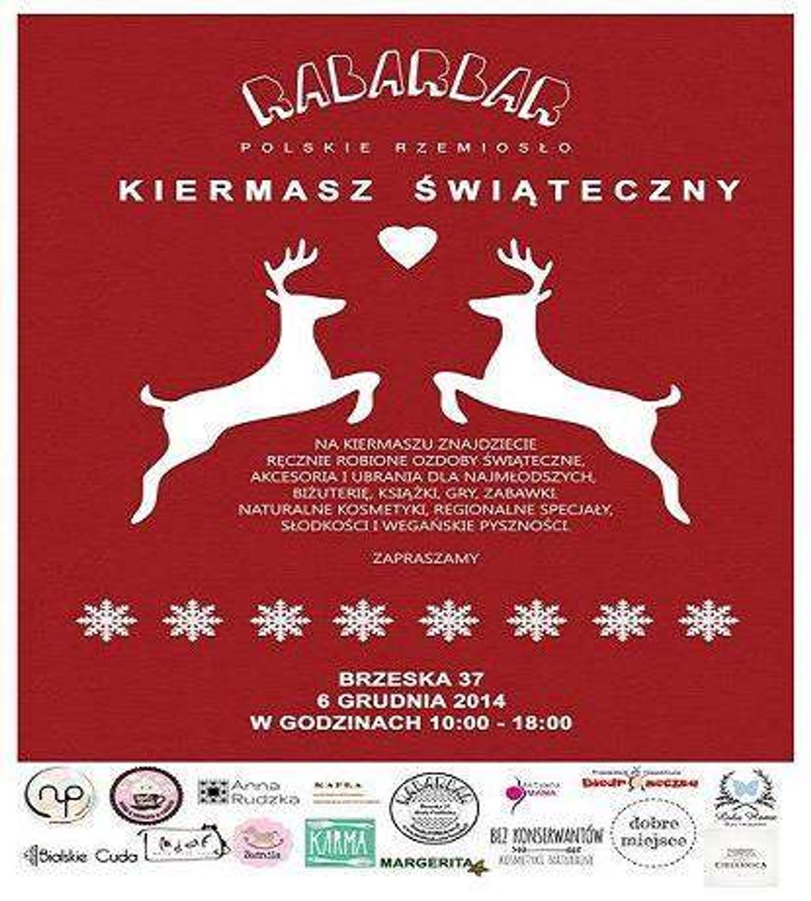 Mikołajkowy kiermasz z Rabarbarem w Białej Podlaskiej