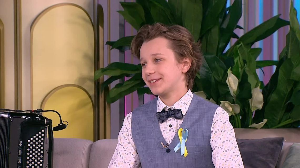 Miłosz Bachonko, 12-letni wirtuoz akordeonu z Lublina, opowiada o swojej pasji