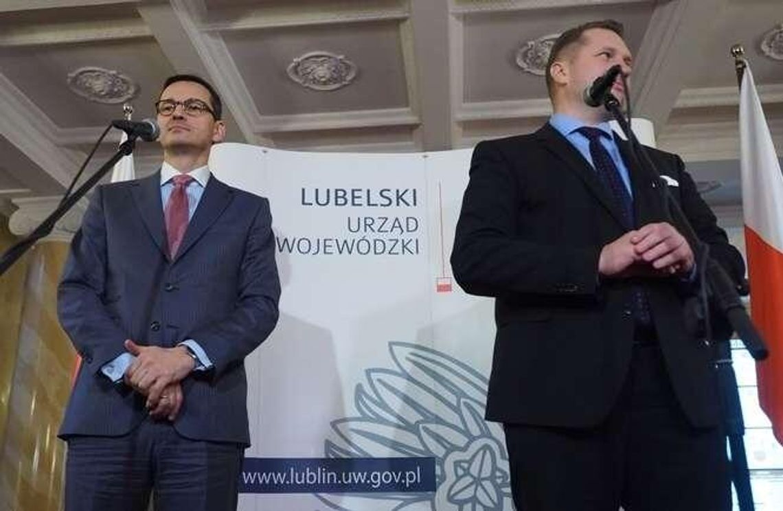 Minister Morawiecki w Lublinie: Lubelszczyzna nabiera tempa w rozwoju